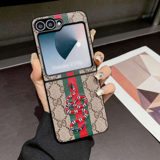 Elegance Woven Galaxy Z Flip Case