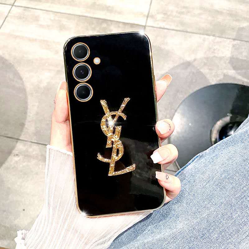 Elegant Glossy Luxury Phone Case for Samsung