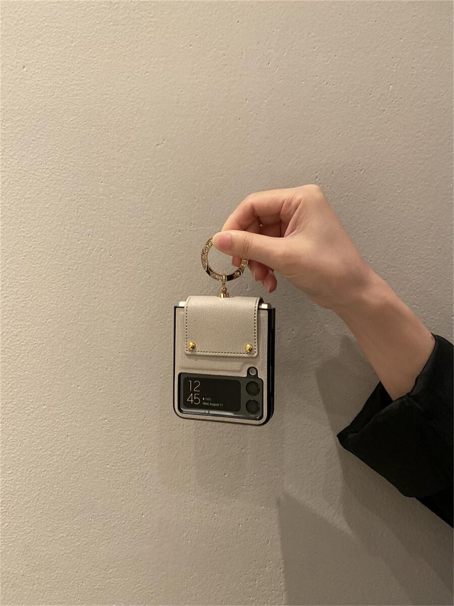 Crossbody Card Pocket Case for Galaxy Z Flip