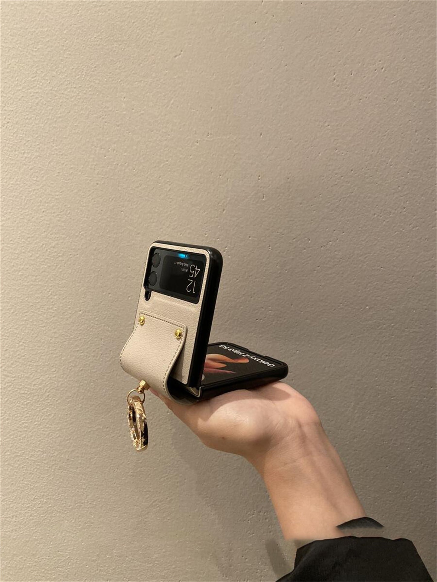 Crossbody Card Pocket Case for Galaxy Z Flip