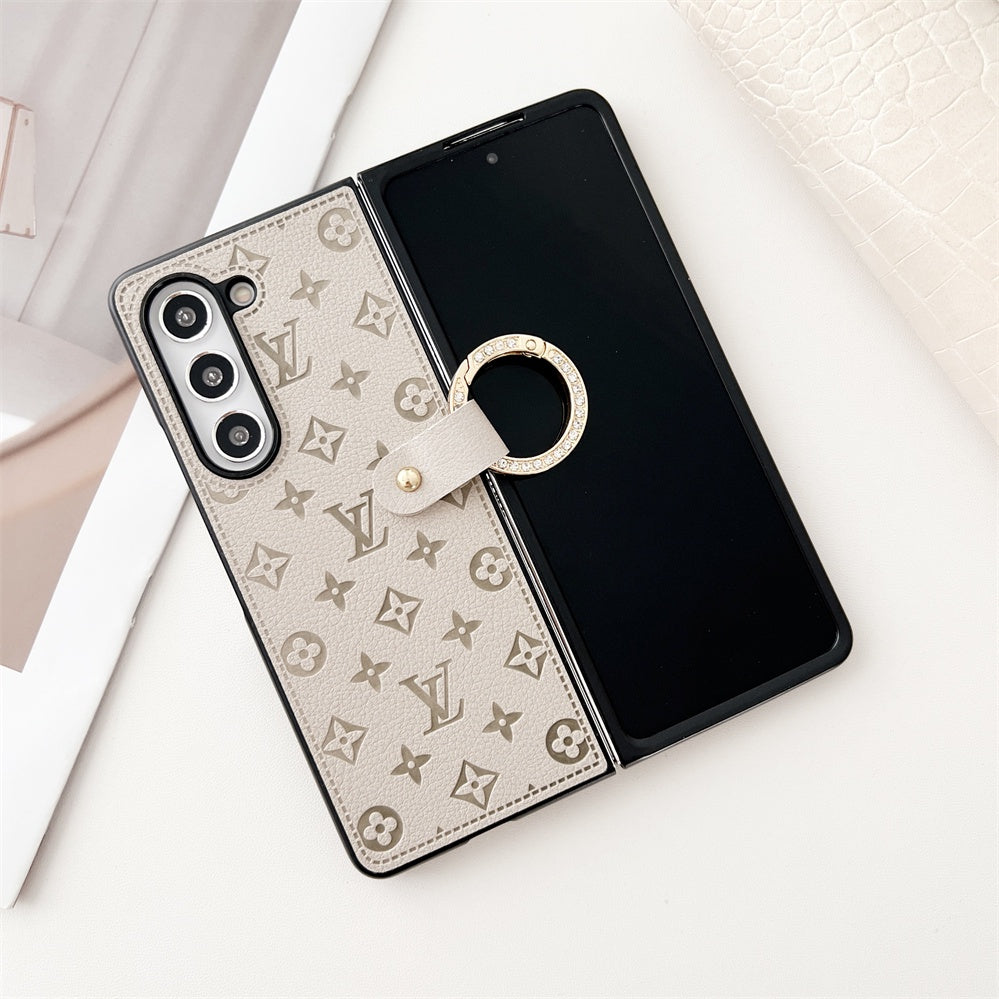 Luxury Leather Galaxy Z Fold Cover