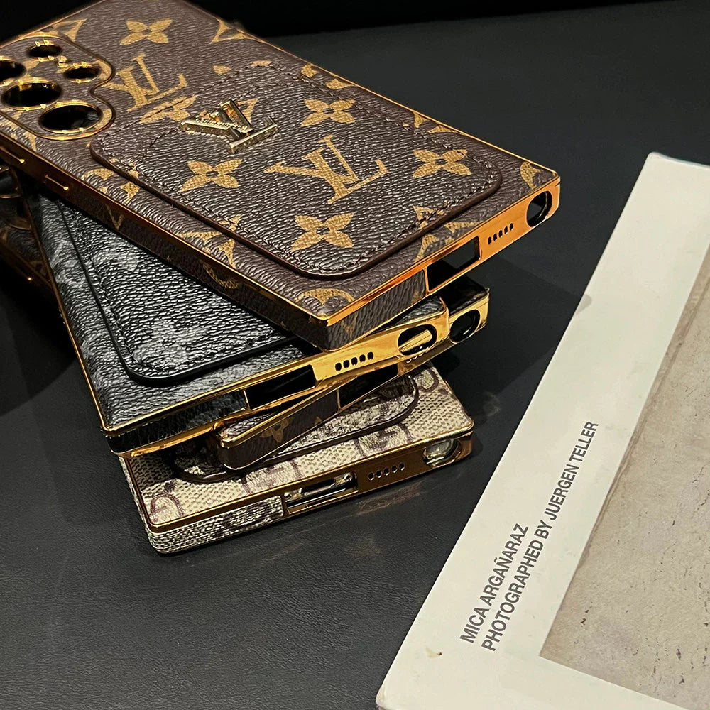 Luxury Wallet Card Samsung S Case