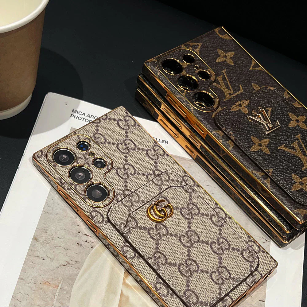 Luxury Wallet Card Samsung S Case