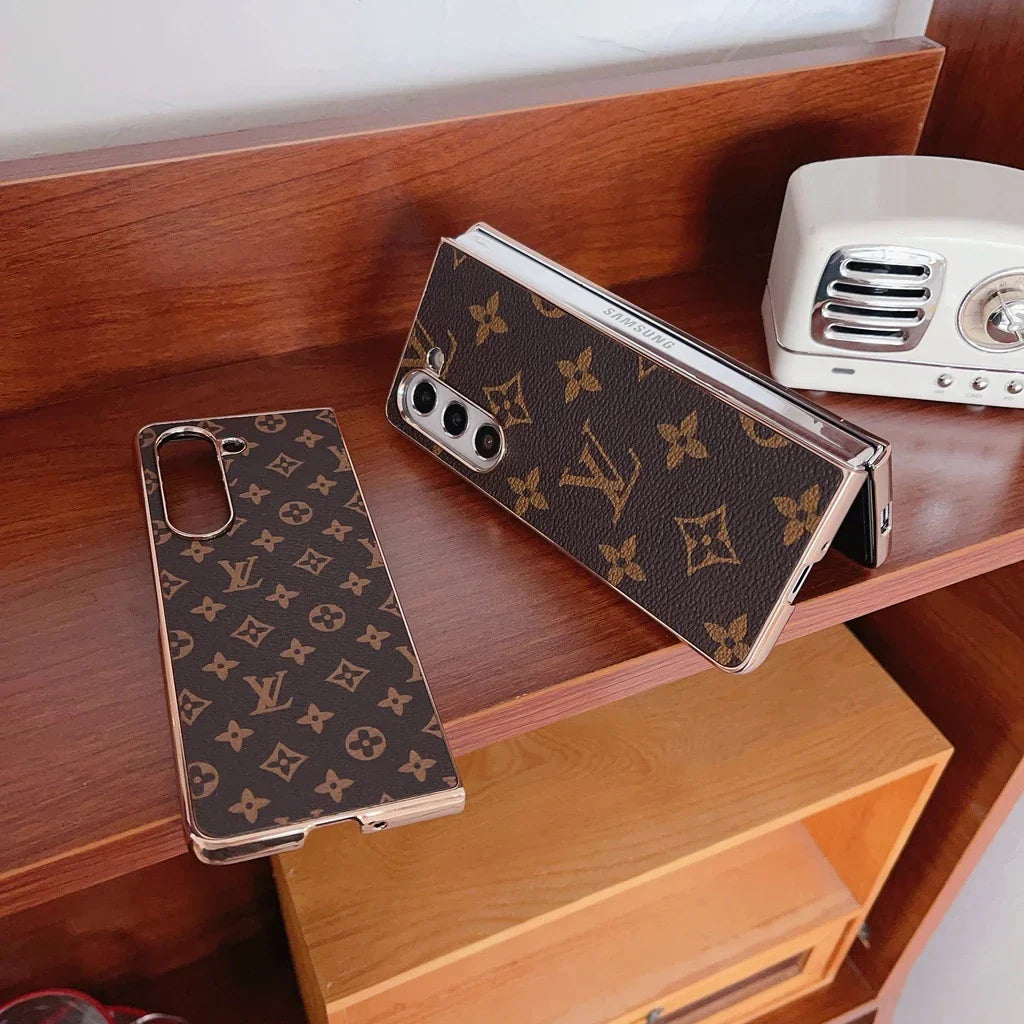 Elegance Leather Z fold Case