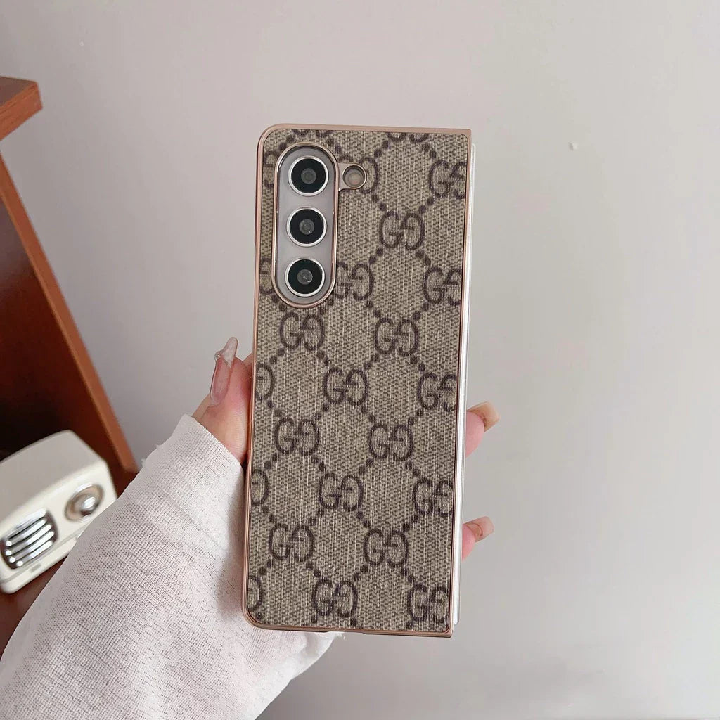 Elegance Leather Z fold Case