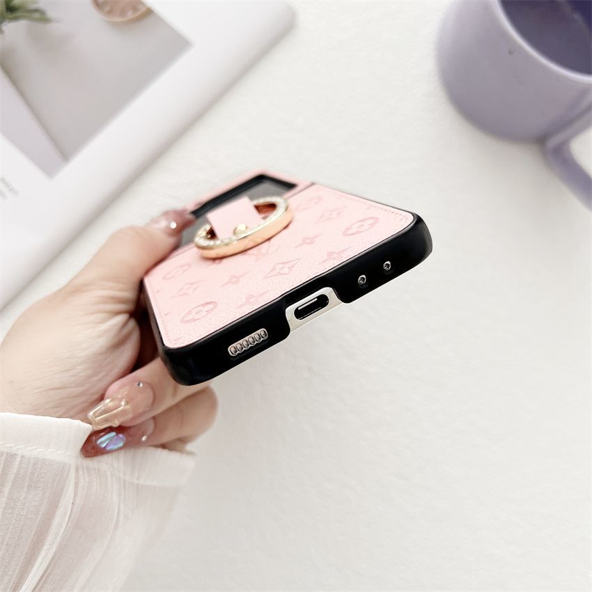 Luxury Leather Galaxy Z Flip Case