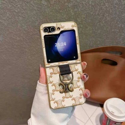 Luxury Z Flip Folding Screen Protection Case Description: