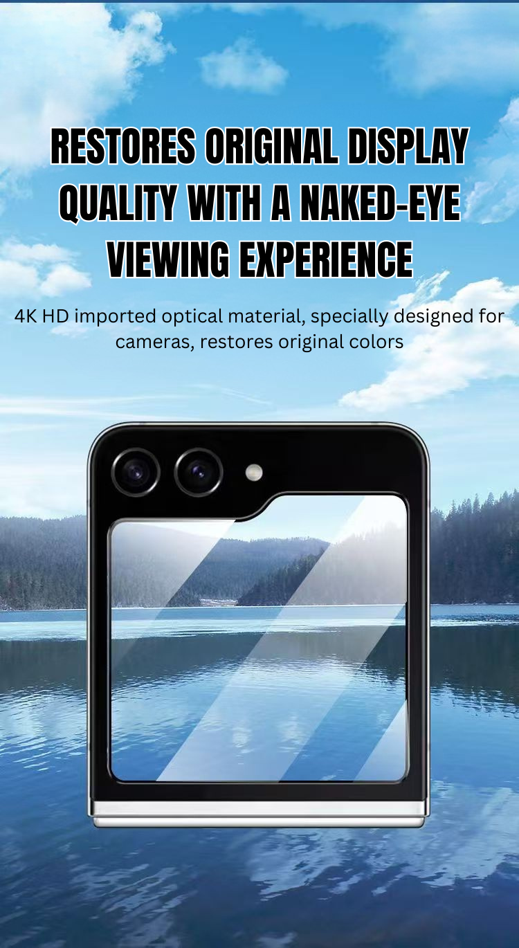 Samsung Galaxy Z Flip Back Screen Protector | Anti-Scratch & Fingerprint Resistant