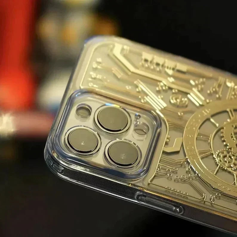 Transparent Mechanical Magsafe Case iPhone