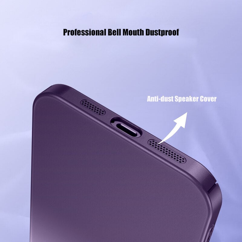 Transparent skin-feeling frosted hard Case For Iphone