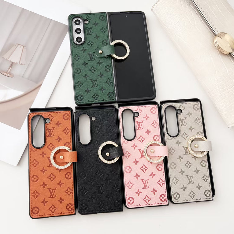 Luxury Leather Galaxy Z Fold Cover