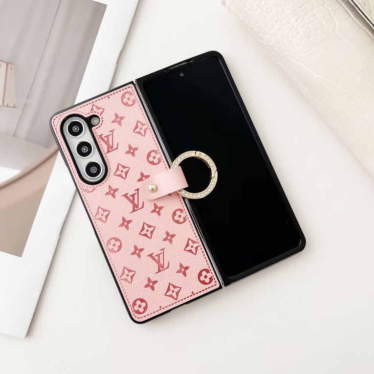 Luxury Leather Cover for Galaxy Z Fold 6/5/4/3