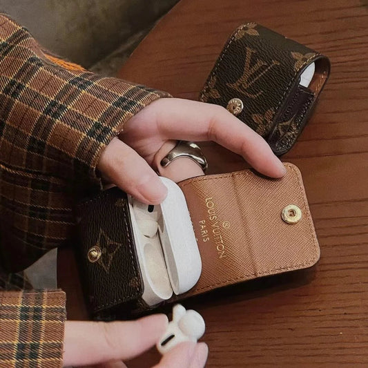Fashion Leather AirPods Case