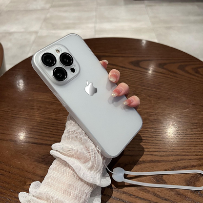 Transparent skin-feeling frosted hard Case For Iphone