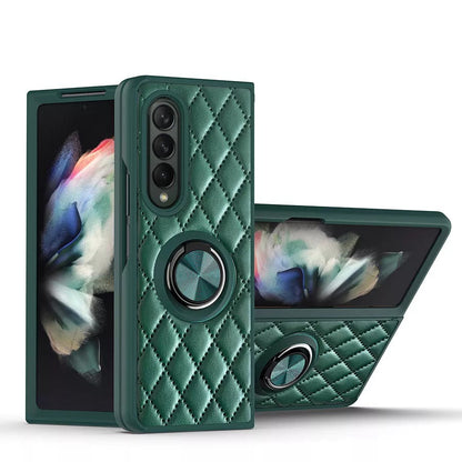 Lattice Finger Ring Case for Samsung Galaxy Z Fold 3
