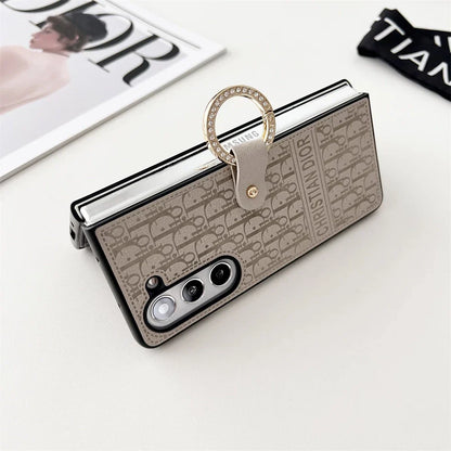 The Leather Classic Z fold Case