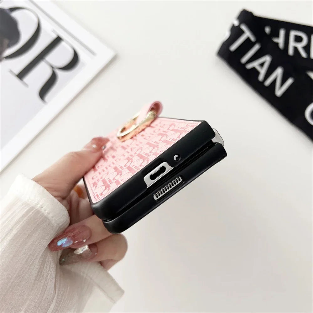 The Leather Classic Z fold Case