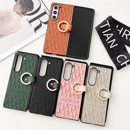 The Leather Classic Z fold Case