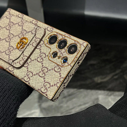 Luxury Wallet Card Samsung S Case